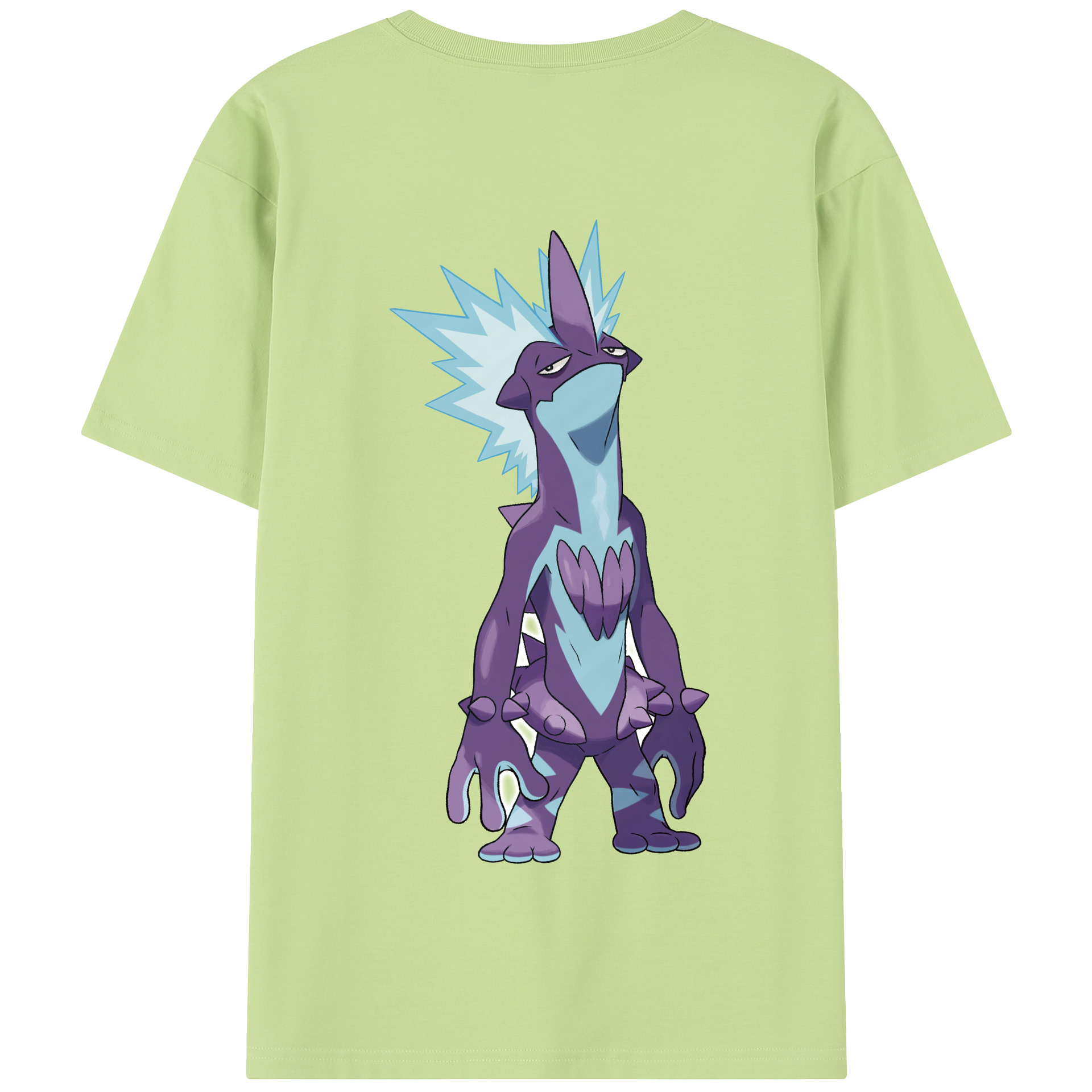 （画像用） ポケットモンスター Pokémon 綿100％半袖Tシャツ（背面プリント）